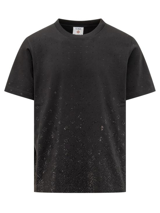 26SS 카사블랑카 반팔 티셔츠 MSP26JTS001 10 BLACK