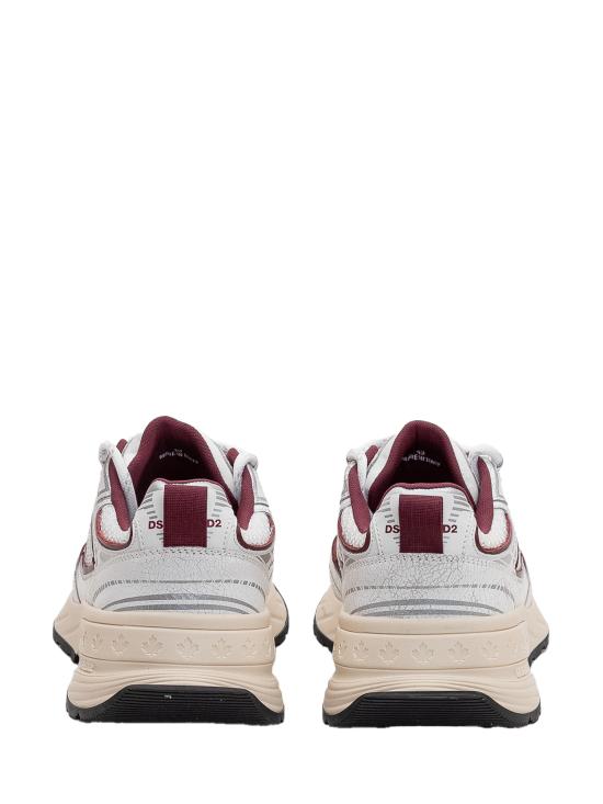 25FW 디스퀘어드2 스니커즈 SNM044443108445 M4141 BIANCO SPORCO VINO - DSQUARED2