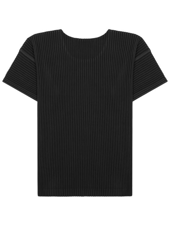 26SS 옴므 플리세 이세이 미야케 반팔 티셔츠 HP56JK520 15 BLACK - HOMME PLISSE' ISSEY MIYAKE