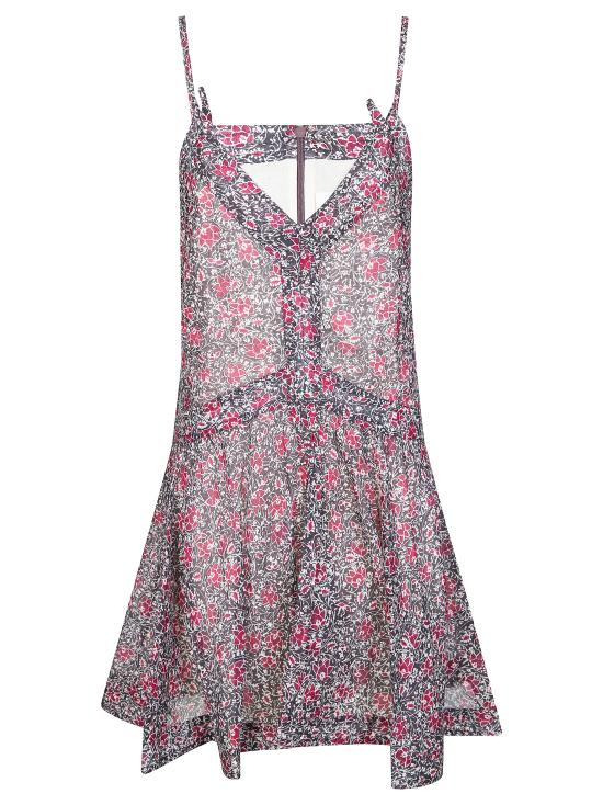 26SS 이자벨마랑에뚜왈 숏 원피스 RO0692FCD1J14E 86CY ROSSO