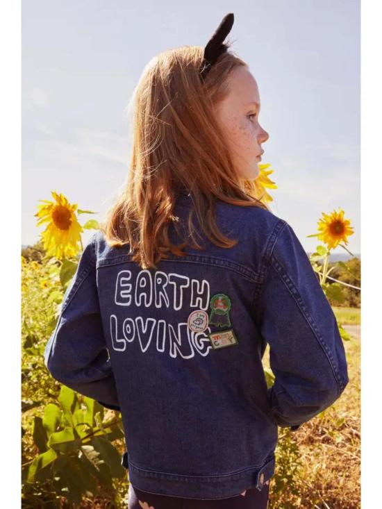  [키즈] 몽 쿠르 자켓 몽쿠르 데님 재킷 - MON COEUR