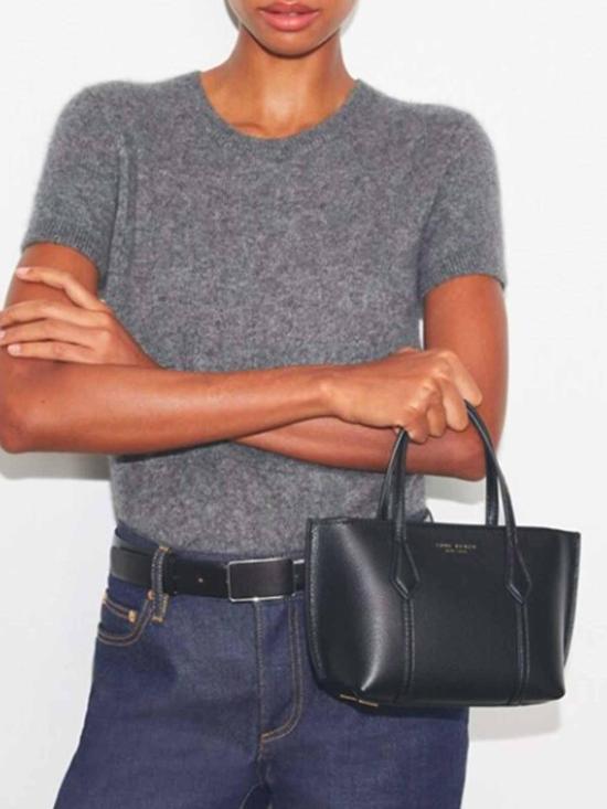26FW 토리버치 페리 미니 토트백 175548001 Black - TORY BURCH