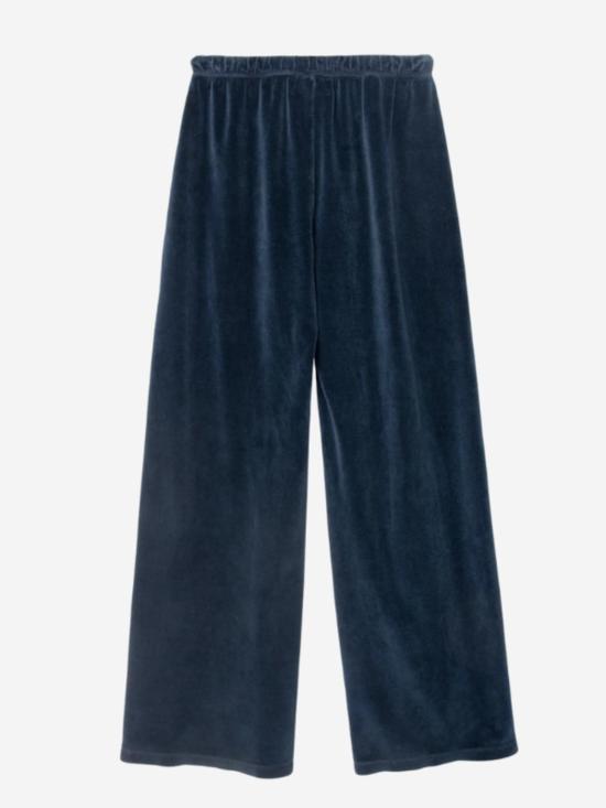  시레나 팔라초 팬츠 Xirena 마농 벨루어  사파이어 - XIRENA