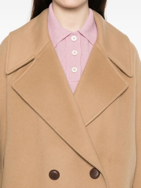 26SS 로에베 코트 S359Y01XE8 3150 Camel - LOEWE