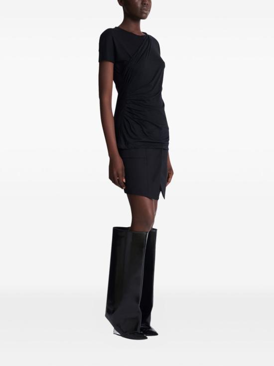 26SS 발망 반팔 티셔츠 GF1EF003 JL630PA Black - BALMAIN