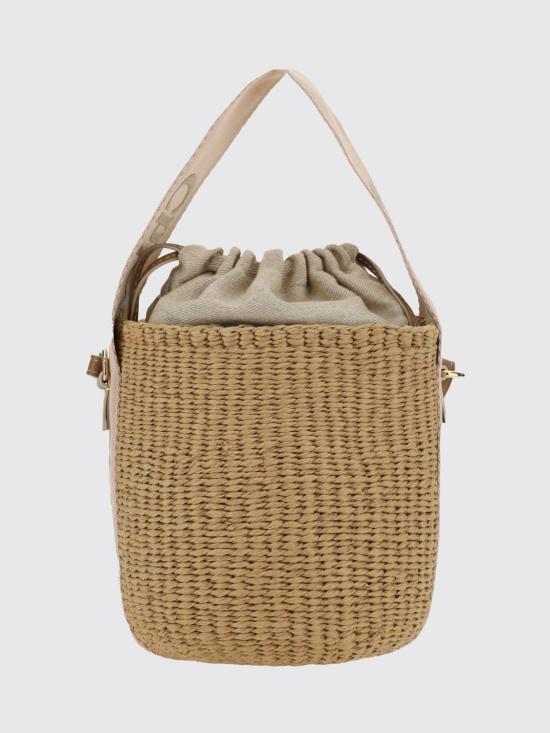 26SS 끌로에 우디 스몰 바스켓백 CHC23AS381L18 26Y Camel