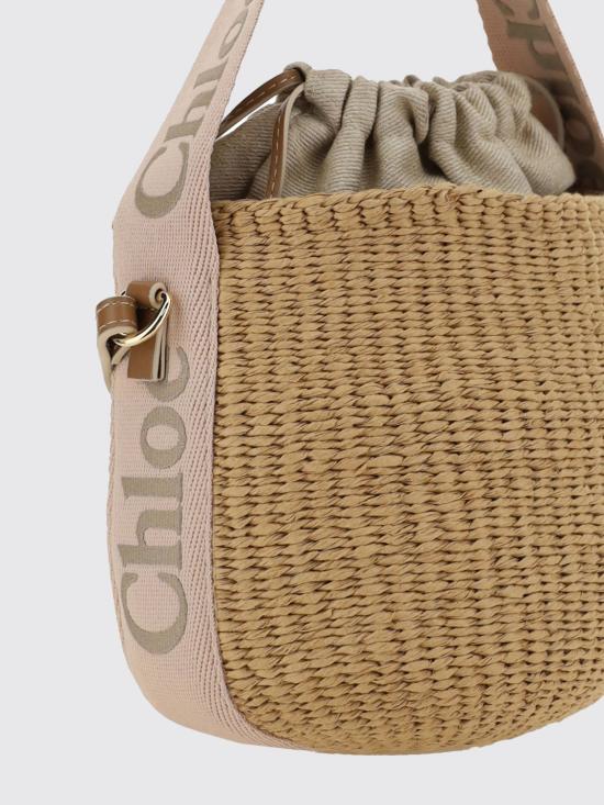 26SS 끌로에 우디 스몰 바스켓백 CHC23AS381L18 26Y Camel - CHLOE
