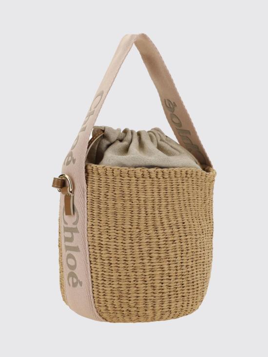 26SS 끌로에 우디 스몰 바스켓백 CHC23AS381L18 26Y Camel - CHLOE