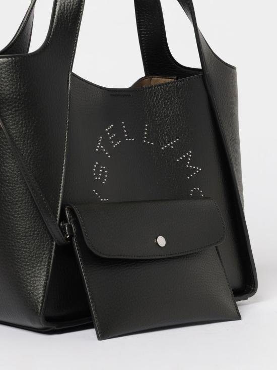 26SS 스텔라 맥카트니 로고 크로스바디 토트백 513860WP0563 1000 Black - STELLA MCCARTNEY