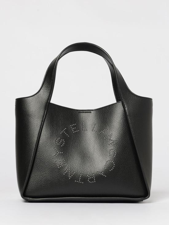 26SS 스텔라 맥카트니 로고 크로스바디 토트백 513860WP0563 1000 Black