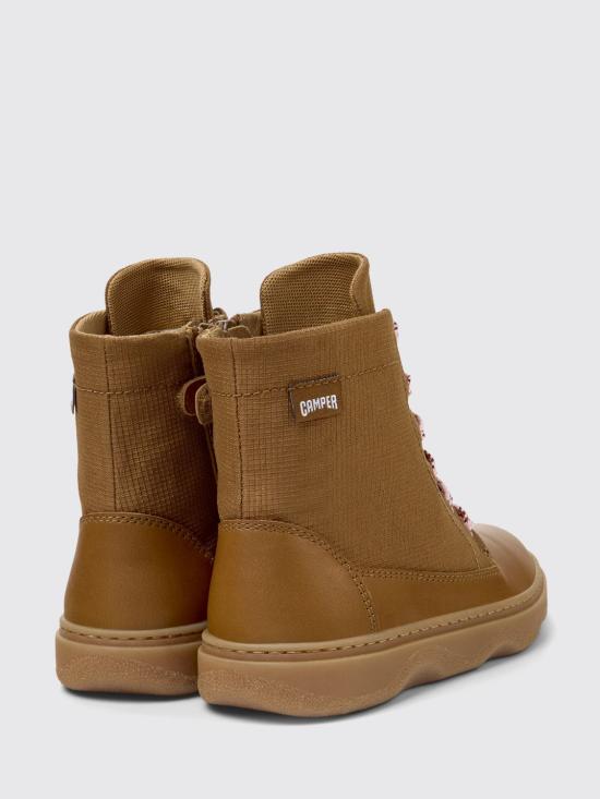 25FW [키즈] 캠퍼 미들 부츠 K900363 008 KIDDO 0 Brown - CAMPER