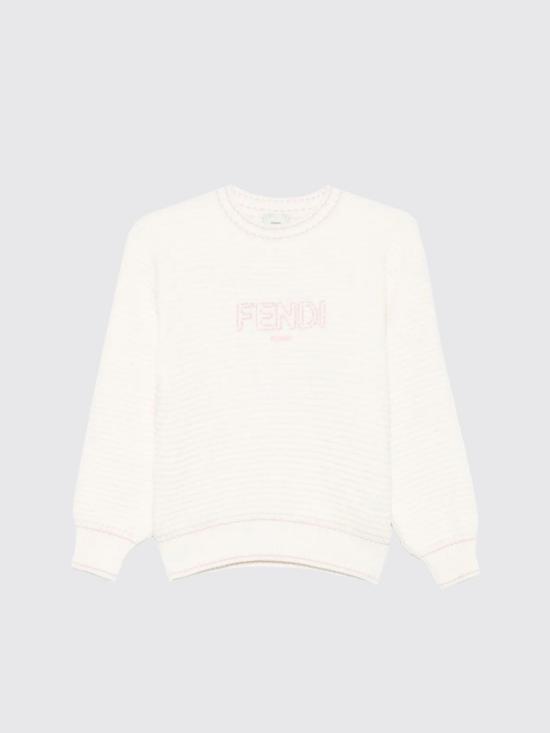 25FW [키즈] 펜디 풀오버 JUG195AUKY F0TU9 White