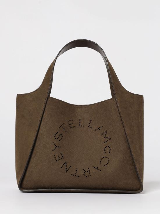 26SS 스텔라 맥카트니 로고 크로스바디 토트백 513860WP0547 2017 Brown