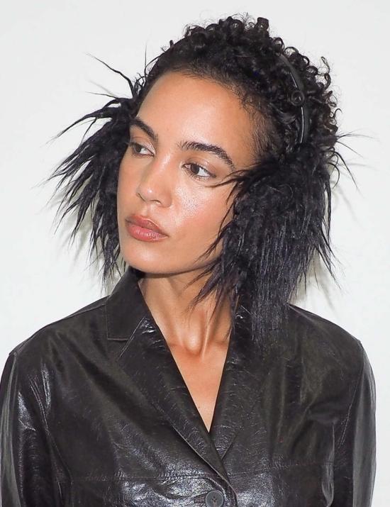  클라이드 헤어 액세서리 인조 야크 귀마개 - CLYDE