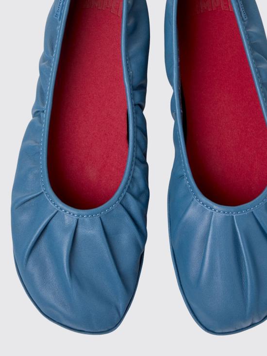 25FW 캠퍼 플랫 슈즈 K201704 006 RIGHT NINA 0 Blue - CAMPER