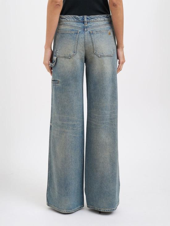 25FW 쿠레쥬 데님 팬츠 VESDPA253DE0041 7052 Gnawed Blue - COURREGES