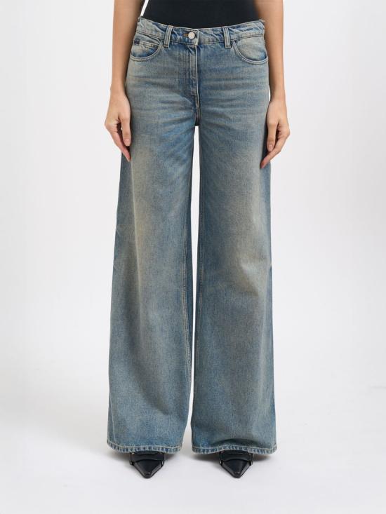 25FW 쿠레쥬 데님 팬츠 VESDPA253DE0041 7052 Gnawed Blue