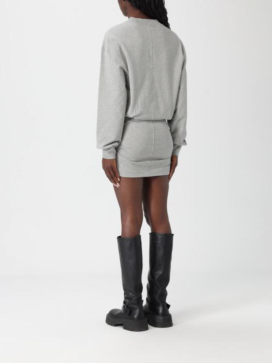 26SS 디 아티코 롱 원피스 260WCA00393JJF006AA 183 Grey - THE ATTICO