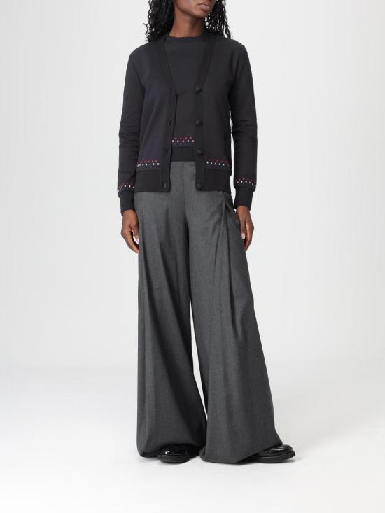 26SS 톰브라운 스웨터 FJT428EJ0055 001 Black - THOM BROWNE