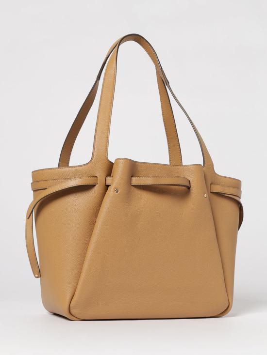 26SS 토리버치 에센셜 U 나일론 토트백 163388 227 Brown - TORY BURCH