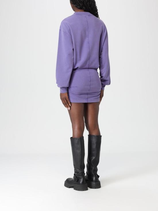 26SS 디 아티코 롱 원피스 260WCA00393JJF006AA 035 Violet - THE ATTICO