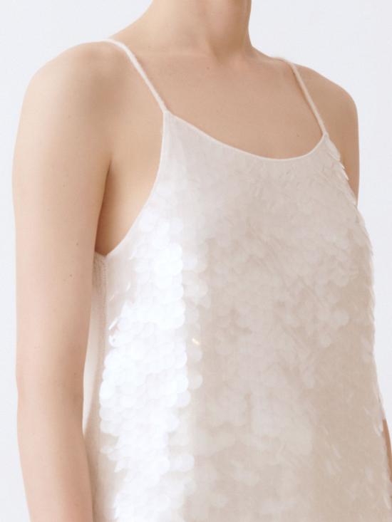 25FW 파비아나 필리피 민소매 티셔츠 MAD225F493L623 25 Natural - FABIANA FILIPPI