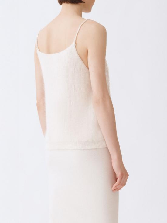 25FW 파비아나 필리피 민소매 티셔츠 MAD225F493L623 25 Natural - FABIANA FILIPPI