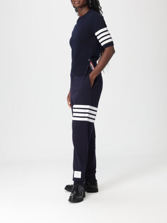 26SS 톰브라운 반팔 티셔츠 FKA515AY1029 415 Navy - THOM BROWNE