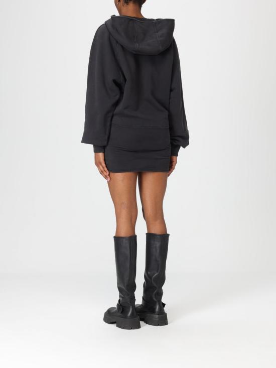 26SS 디 아티코 롱 원피스 260WCA00473JJF003AA 615 Black - THE ATTICO