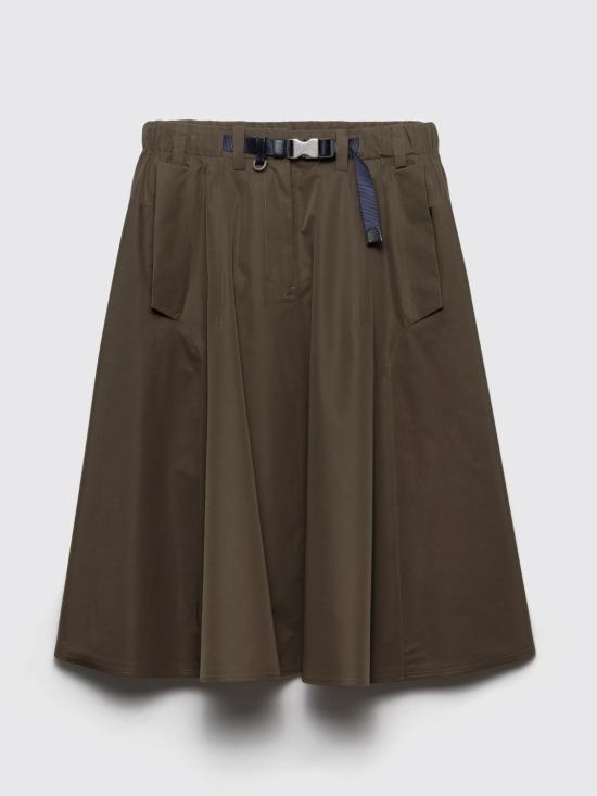 26SS 프라다 미디 스커트 21H025SOOO18UU F0334 Military