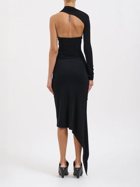 25FW 쿠레쥬 롱 원피스 424JRO523JS01459 9999 Black - COURREGES