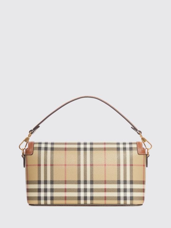 26SS 버버리 체크 노트 크로스백 8109787 Brown - BURBERRY