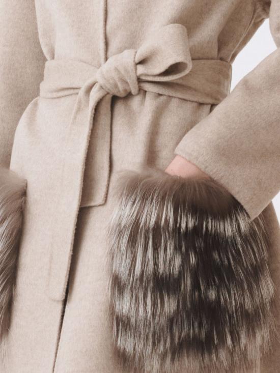 25FW 파비아나 필리피 더블 페이스 울&캐시미어 코트 CTD225F687L636 0141 Yellow - FABIANA FILIPPI