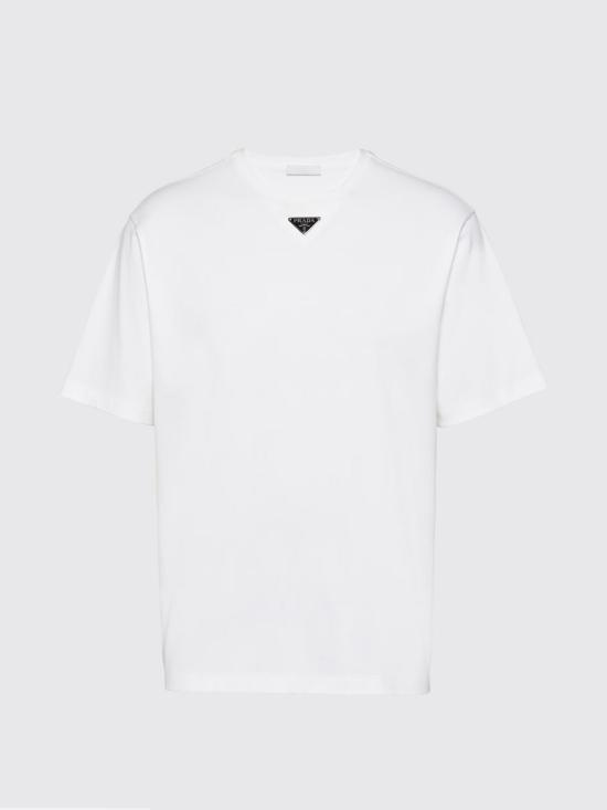 26SS 프라다 반팔 티셔츠 UJN861S232240 F0009 White