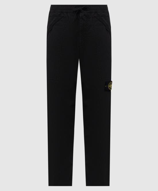 25FW 스톤 아일랜드 스트레이트 팬츠 K2S153100002S0010V0029 BLACK DOM