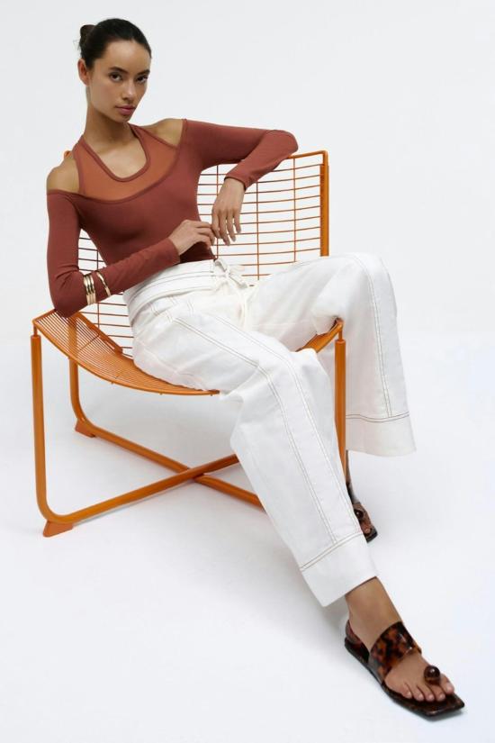  시그니피컨트 아더 스트레이트 팬츠 중요한 사람 주리 팬츠 아이보리 - SIGNIFICANT OTHER