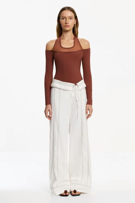  시그니피컨트 아더 스트레이트 팬츠 중요한 사람 주리 팬츠 아이보리