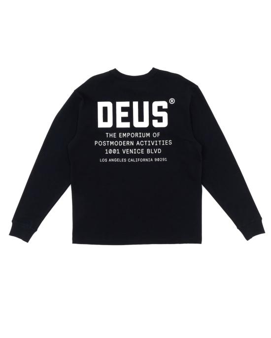  데우스 긴팔 티셔츠 DMP251984BLK BLACK DOM - DEUS