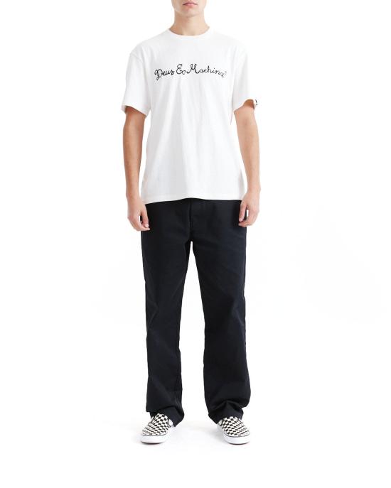 데우스 반팔 티셔츠 DMP251187VWH VINTAGE WHITE DOM - DEUS