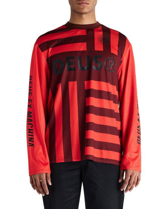 25SS 데우스 후드 티셔츠 DMP251139ORA ORANGE DOM - DEUS