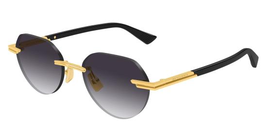 25FW 보테가베네타 안경 BV1379S 001 GOLD - BOTTEGA VENETA
