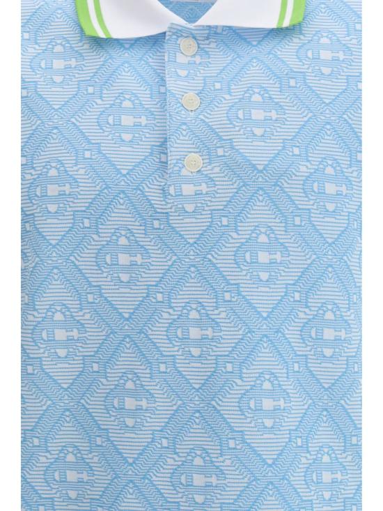 26SS 카사블랑카 긴팔 셔츠 MSP26JTP46601 PALEBLUEWH - CASABLANCA