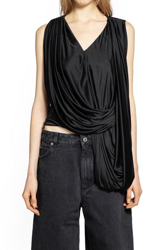 26SS 로에베 민소매 티셔츠 S359Y07XAP 1100 Black