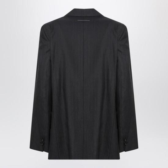 26SS MM6 메종마르지엘라 코트 S52BN0147M35743 S MM6 001F Black - MM6 MAISON MARGIELA