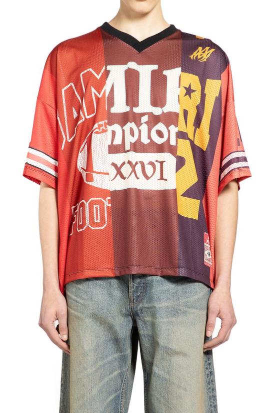 26SS 아미리 반팔 티셔츠 AMTOJR1011 610 RED