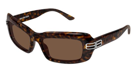 25FW 발렌시아가 안경 BB0432S 002 Brown - BALENCIAGA