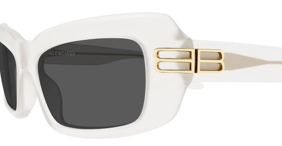 25FW 발렌시아가 안경 BB0432S 003 WHITE - BALENCIAGA
