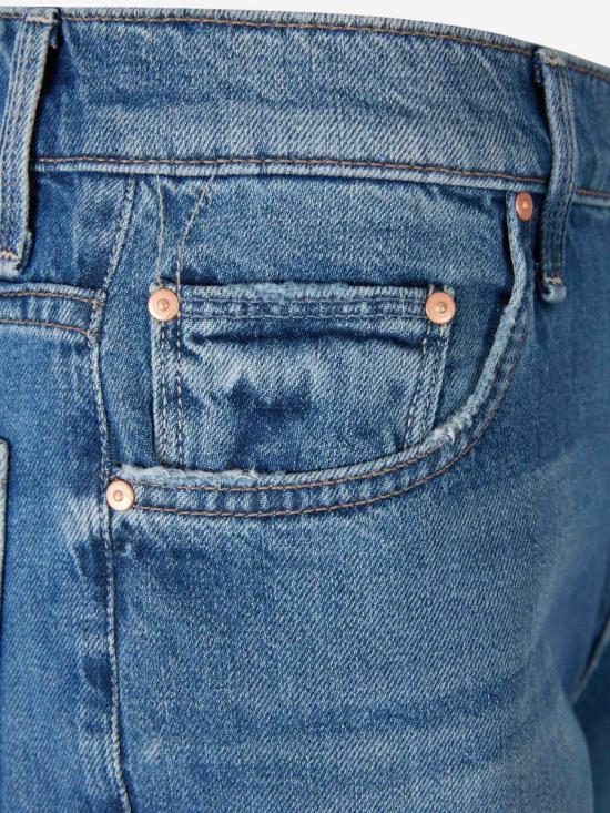 26SS 마더 데님 팬츠 12488 1230 HUFHIT SHUFFLE DENIM BLUE - MOTHER