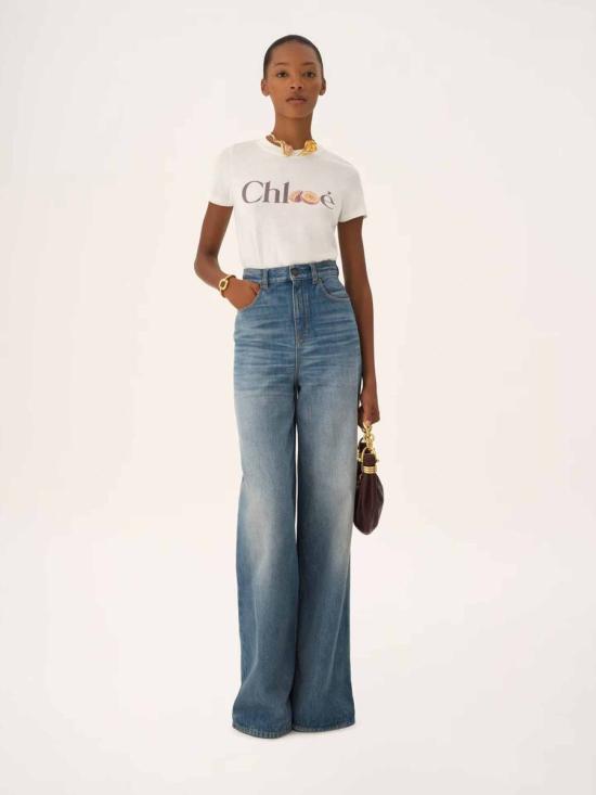 26SS 끌로에 반팔 티셔츠 CH26SJH08197 101White WHITE - CHLOE