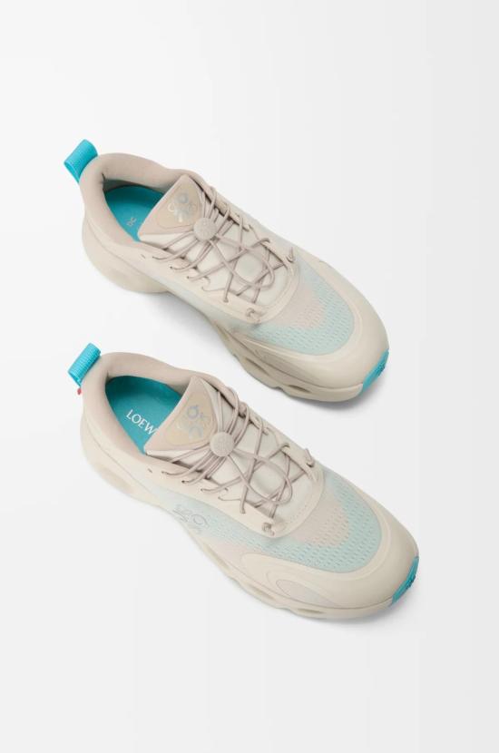 25FW 로에베 스니커즈 M929282X386616 SAND TURQUOISE DOM - LOEWE